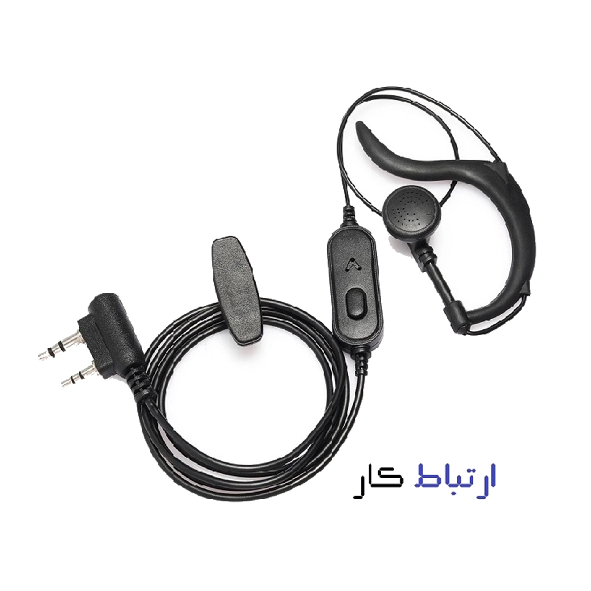 هندزفری دو فیش حلزونی